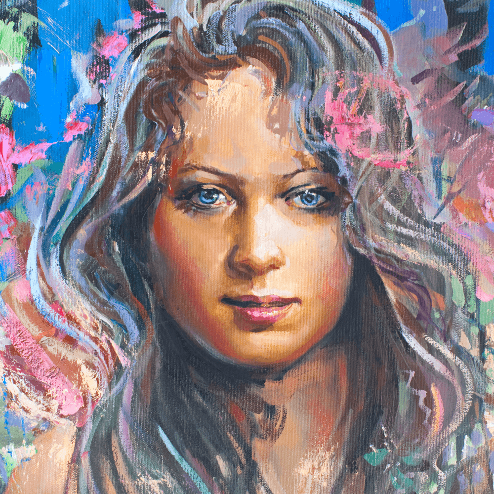 Painting nature & beauty girls