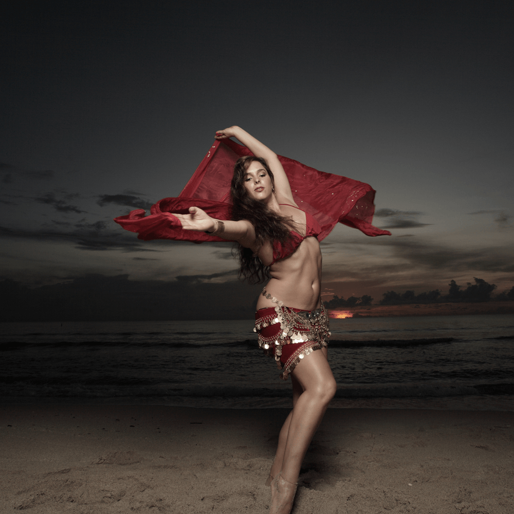 Romantic young beauty