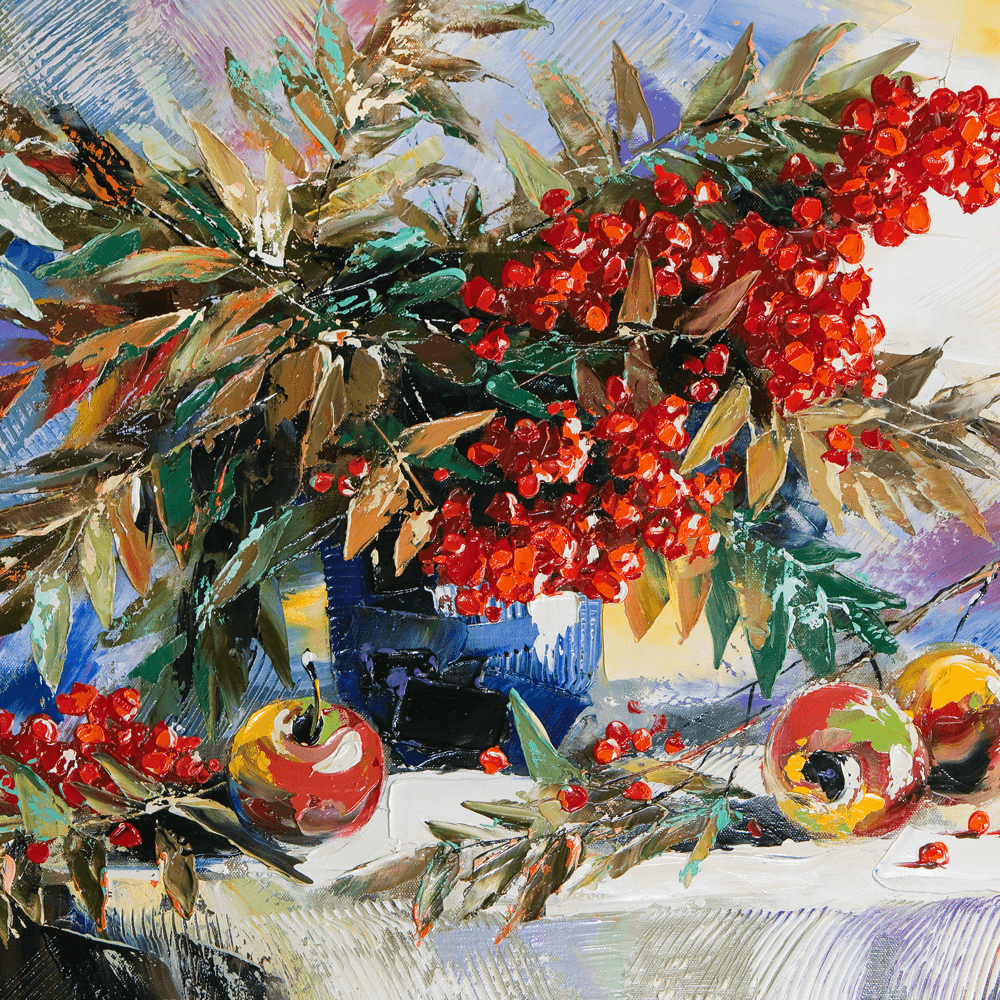 Still-life painting