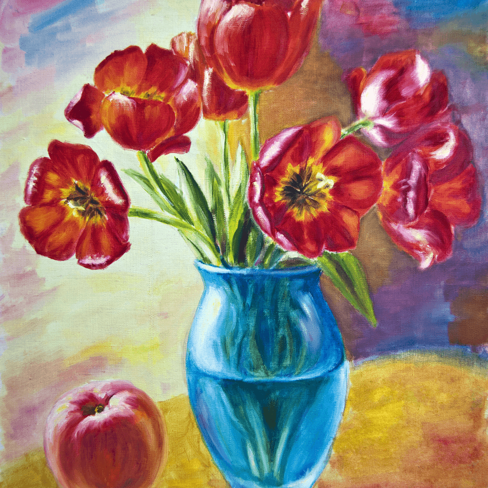 Still-life painting