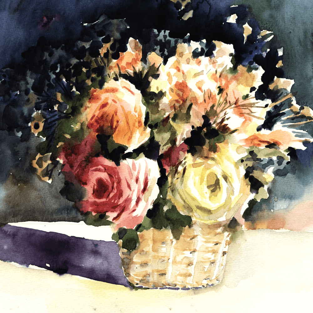 Still-life painting