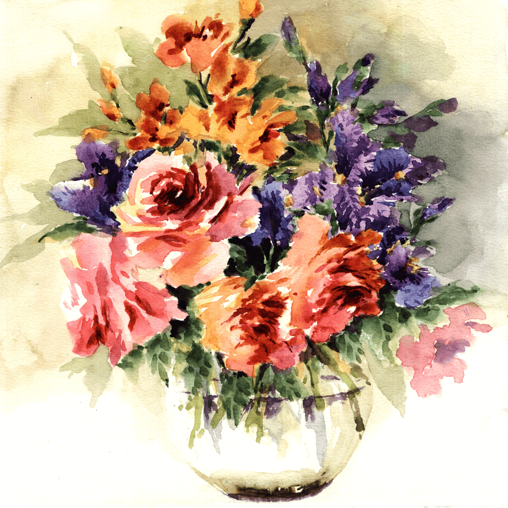 Still-life painting